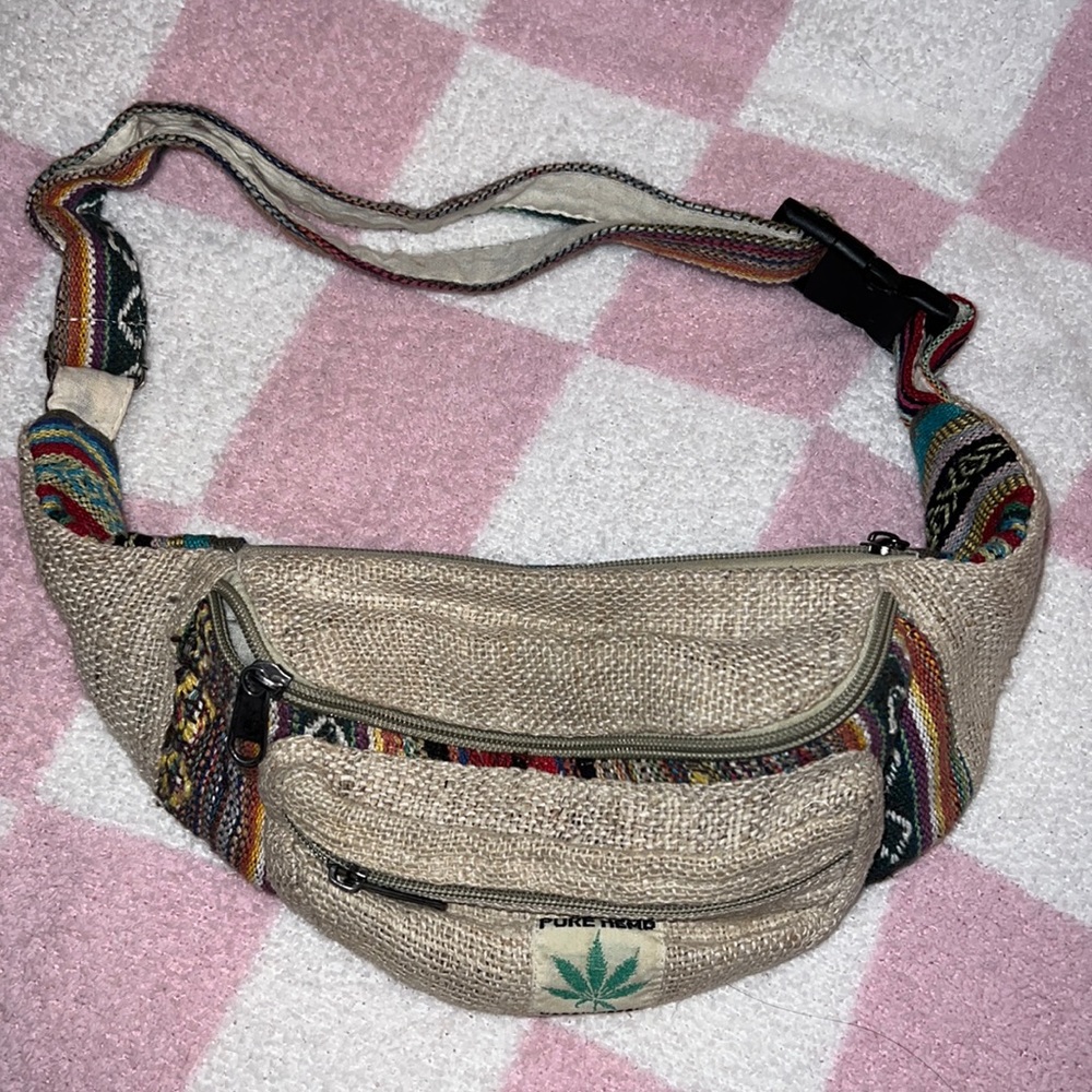 Vegan Hemp Fanny Pack | Hemp + Cotton Fanny Pack